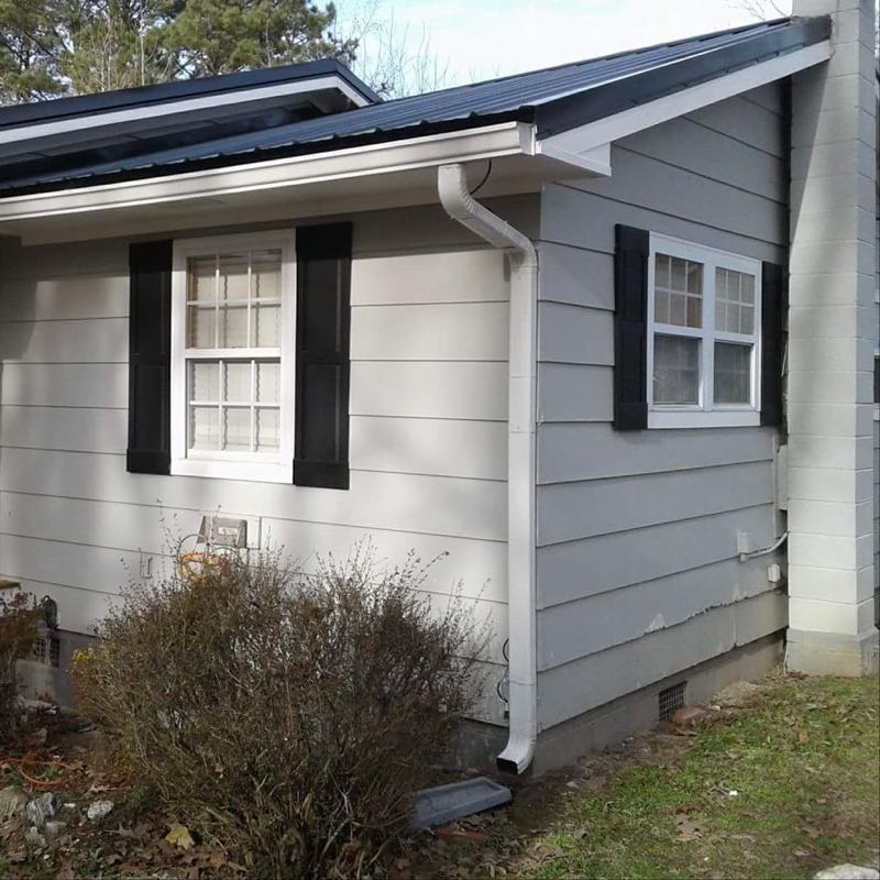 Herbert Shiflett Roofing metal roof and gutter work