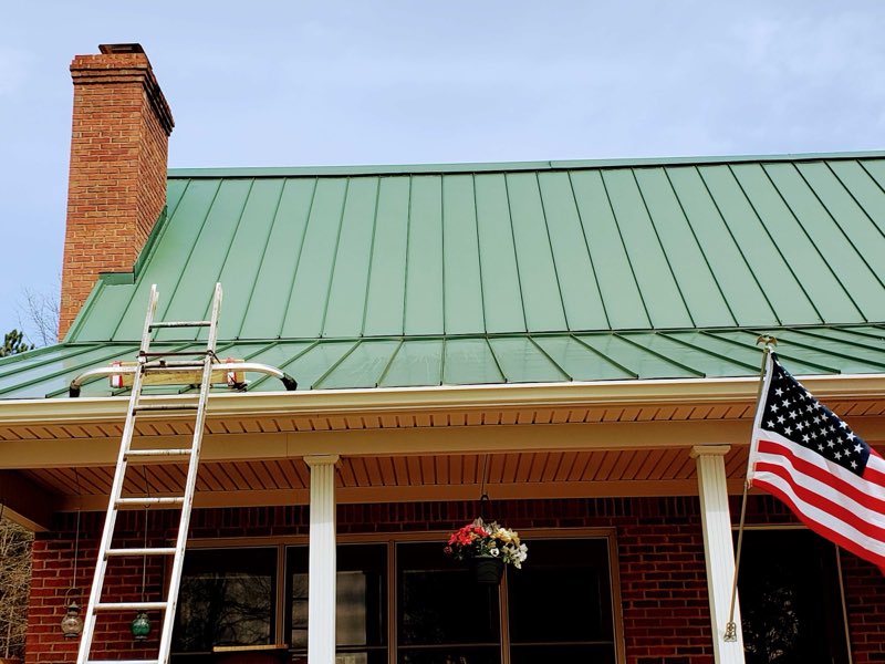 Herbert Shiflett Roofing metal roof work